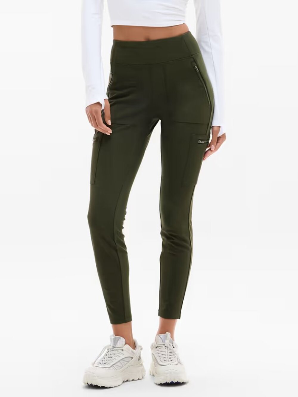 Athleta Headlands Hybrid High Rise Cargo Legging Size 14 Tall